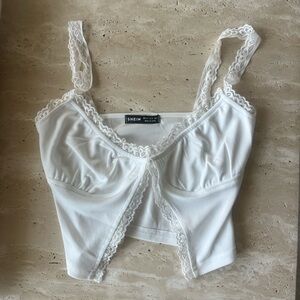 The cutest going out laced top